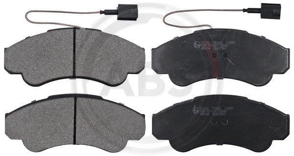 A.B.S. Bremsbelagsatz, Scheibenbremse
