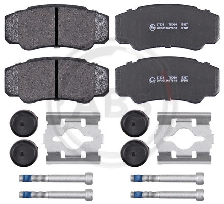 A.B.S. Bremsbelagsatz, Scheibenbremse