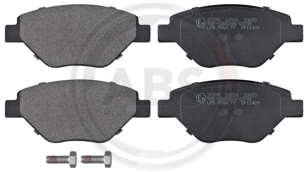 A.B.S. Bremsbelagsatz, Scheibenbremse