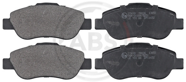 A.B.S. Bremsbelagsatz, Scheibenbremse