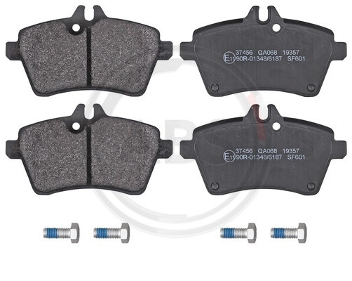 A.B.S. Bremsbelagsatz, Scheibenbremse