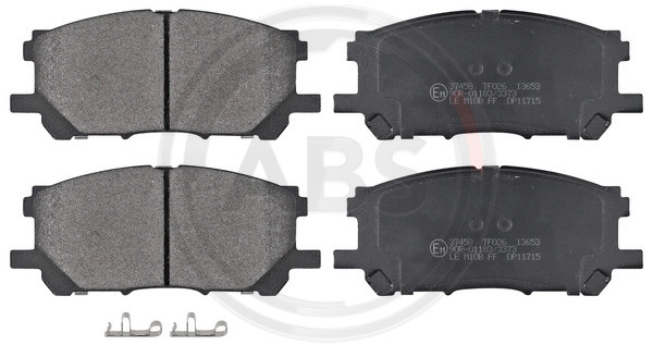 A.B.S. Bremsbelagsatz, Scheibenbremse