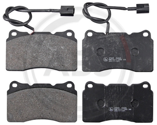 A.B.S. Bremsbelagsatz, Scheibenbremse