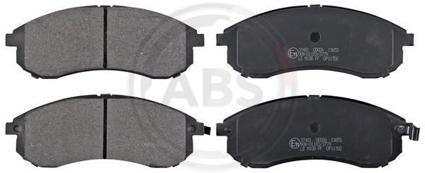 A.B.S. Bremsbelagsatz, Scheibenbremse