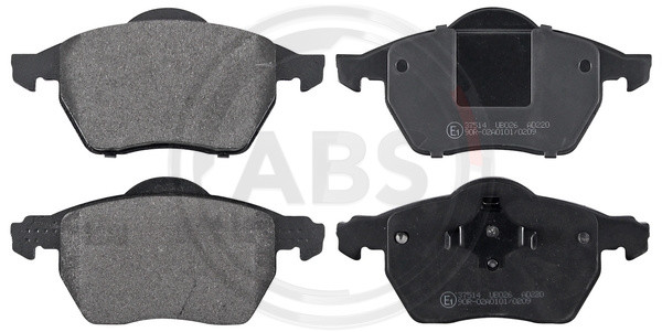 A.B.S. Bremsbelagsatz, Scheibenbremse