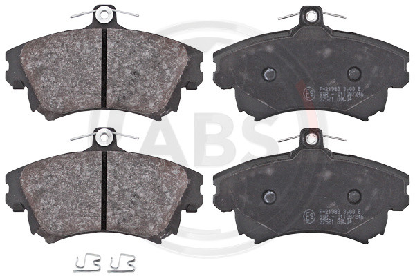 A.B.S. Bremsbelagsatz, Scheibenbremse