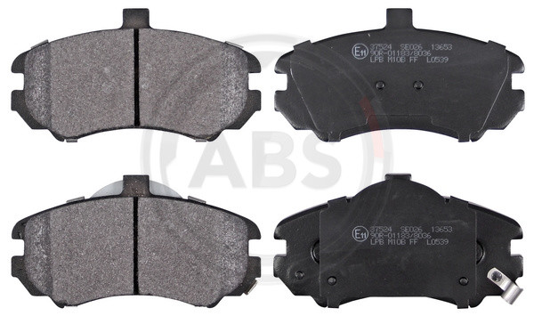 A.B.S. Bremsbelagsatz, Scheibenbremse