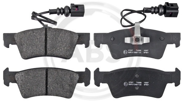 A.B.S. Bremsbelagsatz, Scheibenbremse