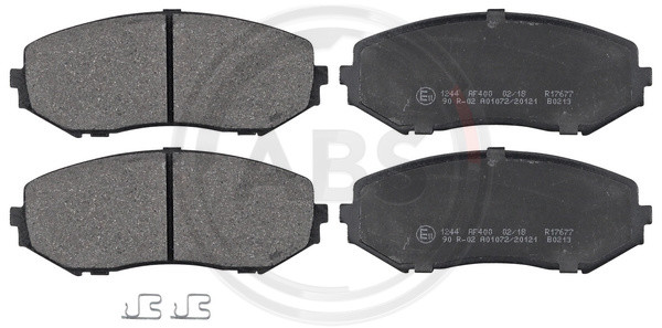 A.B.S. Bremsbelagsatz, Scheibenbremse