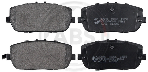 A.B.S. Bremsbelagsatz, Scheibenbremse