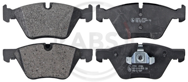 A.B.S. Bremsbelagsatz, Scheibenbremse