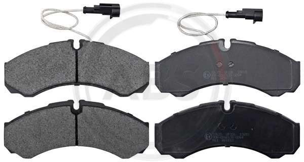 A.B.S. Bremsbelagsatz, Scheibenbremse