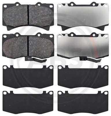 A.B.S. Bremsbelagsatz, Scheibenbremse