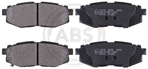 A.B.S. Bremsbelagsatz, Scheibenbremse