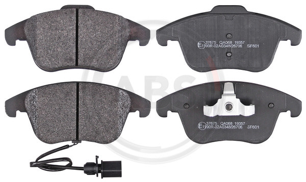 A.B.S. Bremsbelagsatz, Scheibenbremse