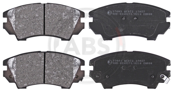 A.B.S. Bremsbelagsatz, Scheibenbremse