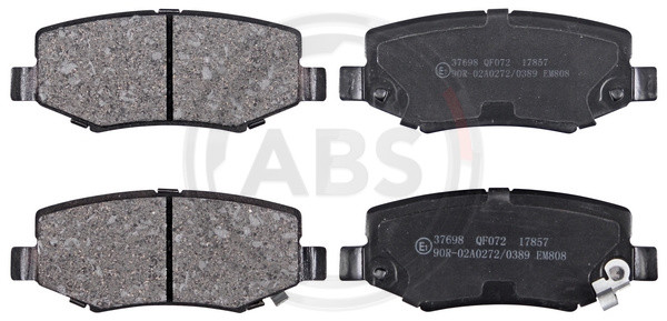 A.B.S. Bremsbelagsatz, Scheibenbremse