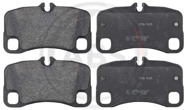 A.B.S. Bremsbelagsatz, Scheibenbremse