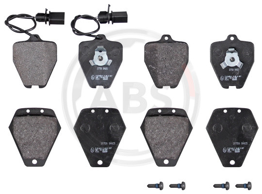 A.B.S. Bremsbelagsatz, Scheibenbremse