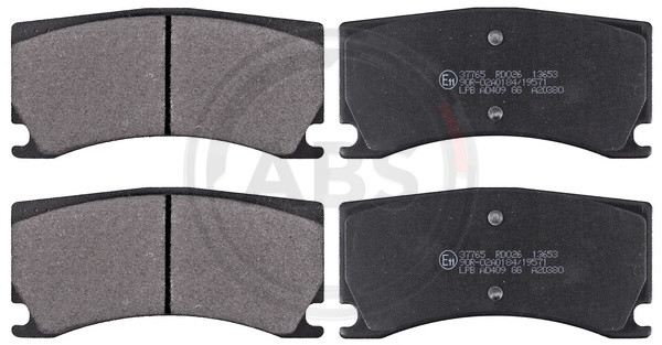 A.B.S. Bremsbelagsatz, Scheibenbremse