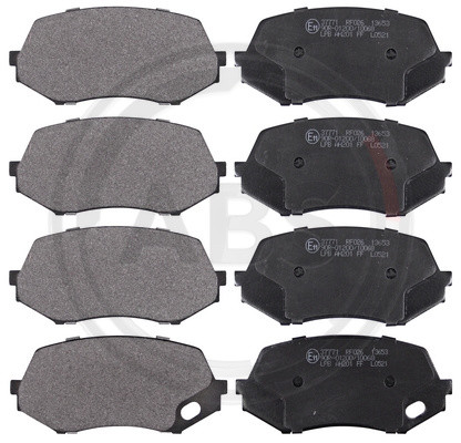 A.B.S. Bremsbelagsatz, Scheibenbremse