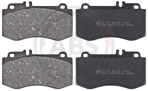 A.B.S. Bremsbelagsatz, Scheibenbremse