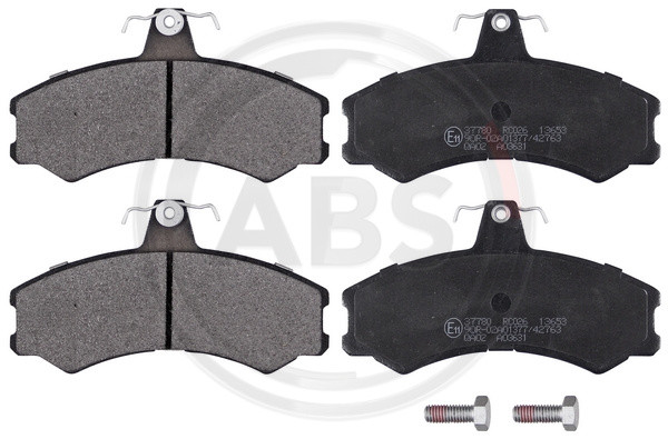 A.B.S. Bremsbelagsatz, Scheibenbremse