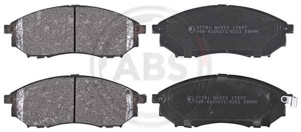 A.B.S. Bremsbelagsatz, Scheibenbremse