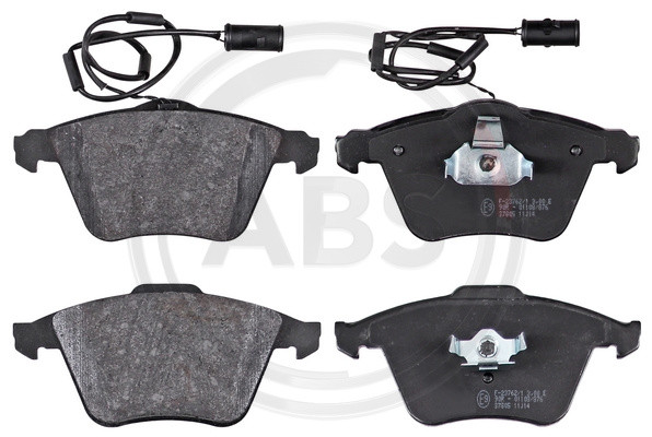 A.B.S. Bremsbelagsatz, Scheibenbremse
