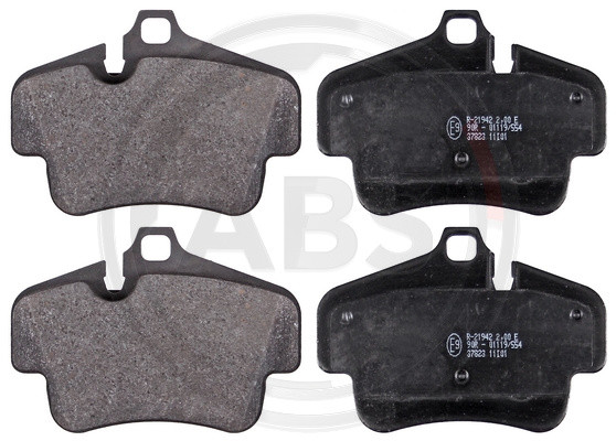 A.B.S. Bremsbelagsatz, Scheibenbremse