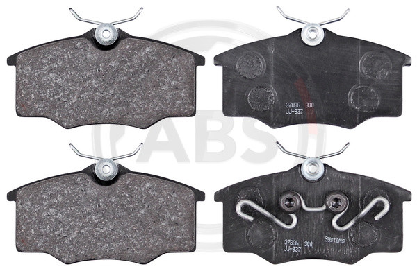 A.B.S. Bremsbelagsatz, Scheibenbremse