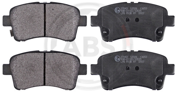 A.B.S. Bremsbelagsatz, Scheibenbremse