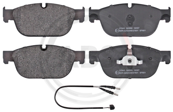 A.B.S. Bremsbelagsatz, Scheibenbremse