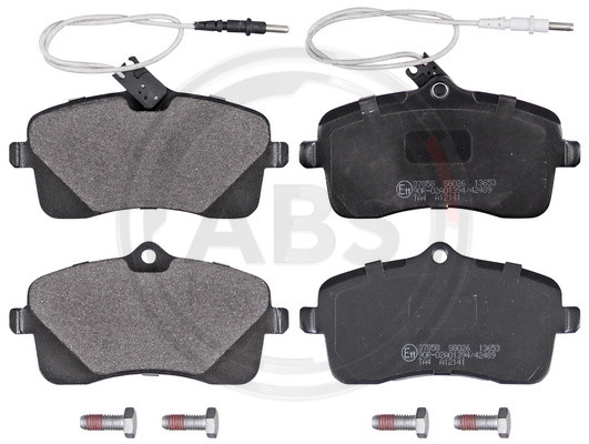 A.B.S. Bremsbelagsatz, Scheibenbremse