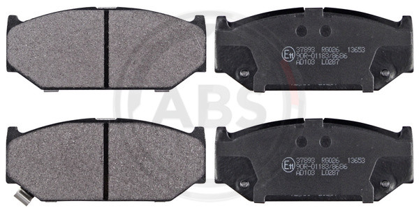 A.B.S. Bremsbelagsatz, Scheibenbremse