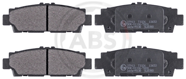 A.B.S. Bremsbelagsatz, Scheibenbremse