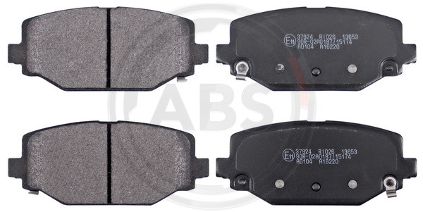 A.B.S. Bremsbelagsatz, Scheibenbremse