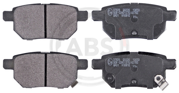 A.B.S. Bremsbelagsatz, Scheibenbremse