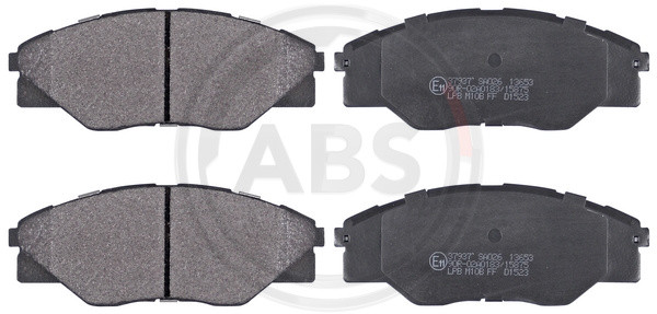 A.B.S. Bremsbelagsatz, Scheibenbremse