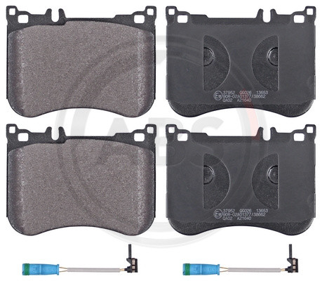 A.B.S. Bremsbelagsatz, Scheibenbremse