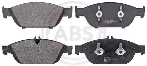 A.B.S. Bremsbelagsatz, Scheibenbremse