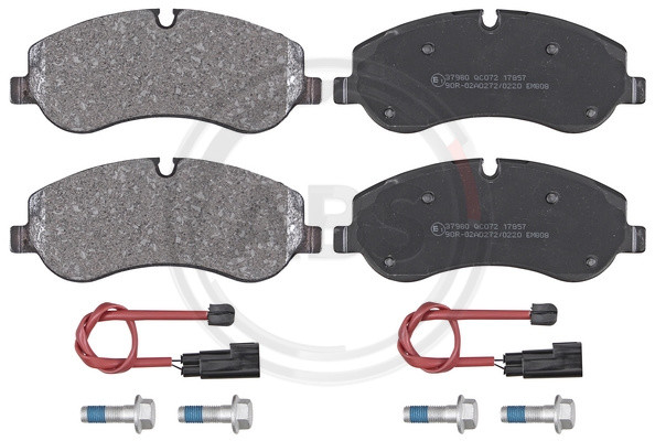 A.B.S. Bremsbelagsatz, Scheibenbremse