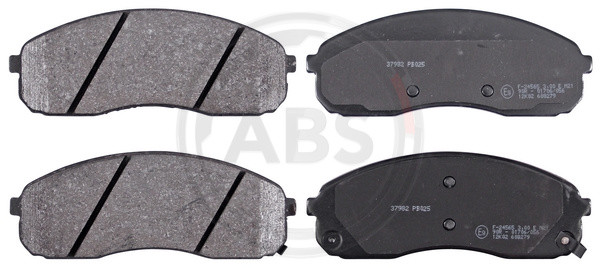 A.B.S. Bremsbelagsatz, Scheibenbremse