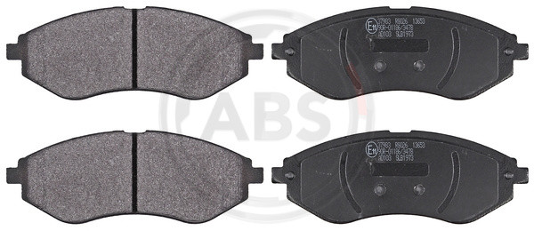 A.B.S. Bremsbelagsatz, Scheibenbremse