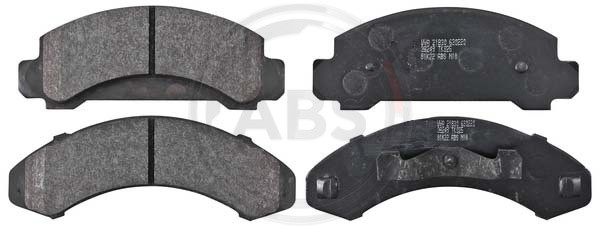 A.B.S. Bremsbelagsatz, Scheibenbremse