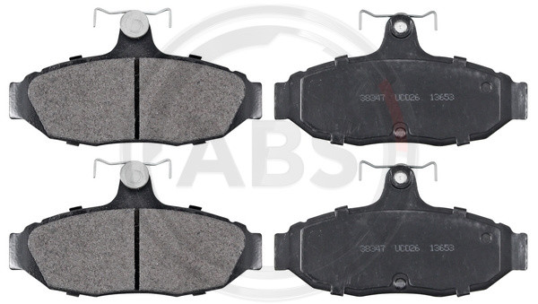 A.B.S. Bremsbelagsatz, Scheibenbremse