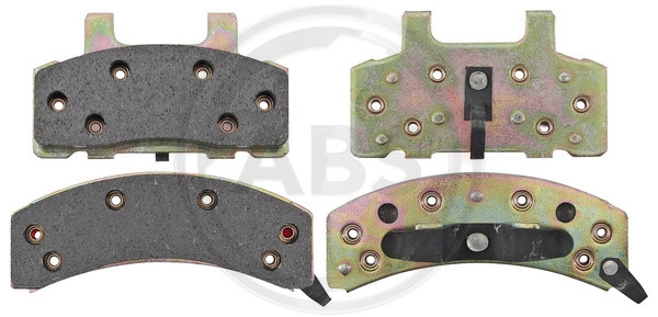 A.B.S. Bremsbelagsatz, Scheibenbremse