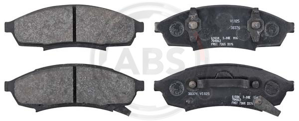 A.B.S. Bremsbelagsatz, Scheibenbremse