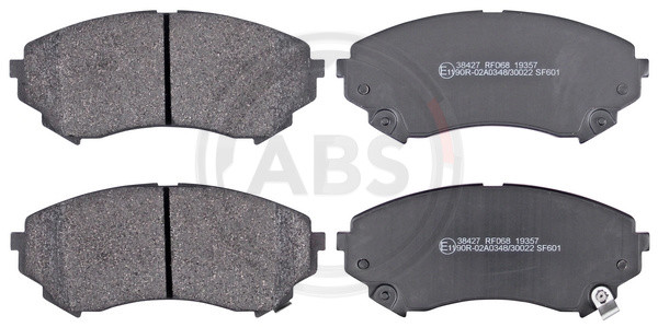 A.B.S. Bremsbelagsatz, Scheibenbremse