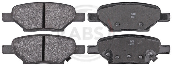 A.B.S. Bremsbelagsatz, Scheibenbremse